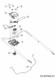 Ersatzteile MTD Benzin Rasenmäher mit Antrieb Advance 53 SPKVHW Typ: 12AKPN7D600 (2020) Schaltbügel 