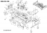 Cub Cadet Ersatzteile Kompakttraktoren HDS 6284 54AD74HD603  (2007) Mähwerk K (54/137cm)
