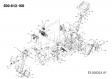 Cub Cadet Ersatzteile Kompakttraktoren HDS 6284 54AD74HD603  (2006) Heckbagger