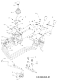 Cub Cadet Ersatzteile Kompakttraktoren HDS 6284 54AD74HD603  (2007) Joystick Frontlader