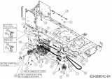Cub Cadet Ersatzteile Rasentraktoren CC 919 HG 13HJ93AG603  (2016) Fahrantrieb