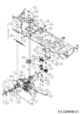 Cub Cadet Ersatzteile Rasentraktoren LGTX 1050 13AS92AP056  (2015) Fahrantrieb