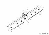 Ersatzteile Mastercut Motorsensen 2026 B Typ: 41AD0UWB659  (2014) Antriebswellen