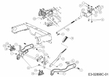 Cub Cadet Ersatzteile Zero Turn RZT 50  Mähwerksaushebung