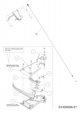 Ersatzteile Massey Ferguson Motormäher mit Antrieb MF 21 SE Typ: 12A-997D695  (2007) Geschwindigkeitsregelung