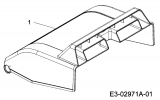 Ersatzteile Mac Allister Motormäher mit Antrieb 5045 B Typ: 12E-T58L668  (2007) Heckklappe