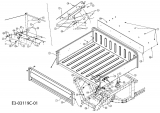 Ersatzteile Massey Ferguson Utility Vehicle MF 20 MD Typ: 37AP468D695  (2008) Ladefläche