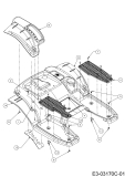 Cub Cadet Ersatzteile Zero Turn i 1050 17AF9BKP010  (2009) Sitzwanne