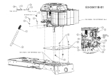 Cub Cadet Ersatzteile Rasentraktoren CC 1000 RD 13B951CN603  (2010) Motor