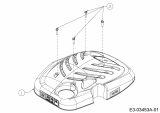 Ersatzteile MTD Motorhacke T/245 Typ: 21D-25MJ678  (2017) Motorhaube M1 