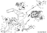 Cub Cadet Ersatzteile Zero Turn RZT S 42 17ADCBDS603  (2015) Mähwerksaushebung