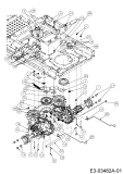 Cub Cadet Ersatzteile Zero Turn Z-Force SZ 48 17AIDGHB010  (2014) Fahrantrieb