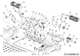 Cub Cadet Ersatzteile Zero Turn Z-Force SZ 60 17ASDGHD010  (2015) Pedale