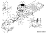 Cub Cadet Ersatzteile Zero Turn XZ3 122 17BIDGHB603  (2018) Choke- und Gaszug, Motorzubehör