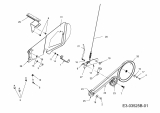 Ersatzteile MTD Motorhacke T/450 Typ: 21AB454B678  (2013) Fahrantrieb 