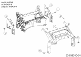 Ersatzteile WOLF-Garten Benzin Rasenmäher mit Antrieb S 4600 AHW Typ: 12B-TR5N650  (2018) Abdeckung hinten bis 30.04.2018 