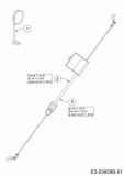 Ersatzteile WOLF-Garten Benzin Rasenmäher ohne Antrieb Expert 420 Typ: 11B-LUSC650  (2017) Bremszug 