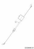 Ersatzteile WOLF-Garten Benzin Rasenmäher ohne Antrieb Expert 420 Typ: 11B-LUSC650 (2019) Bremszug 