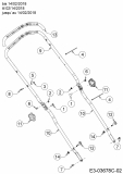 Ersatzteile Mr.Gardener Motormäher mit Antrieb HW 46 BA-IS Typ: 12A-TNB9629  (2018) Holm bis 14/02/2018
