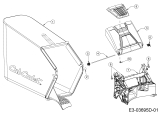 Cub Cadet Ersatzteile Motormäher LM1 DP53 11C-PTKC603 (2019) Grasfangsack, Heckklappe, Leitstück hinten