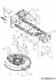 Ersatzteile MTD Rasentraktor Smart RC 125 Typ: 13IH76KC600  (2020) Abdeckungen Mähwerk A,C (30/76cm) 