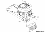 Ersatzteile MTD Rasentraktor LC 125 Typ: 13AH773C600  (2009) Hitzeschutz 