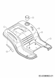 Ersatzteile MTD Rasentraktor Smart RC 125 Typ: 13HH765C600  (2014) Sitzwanne 