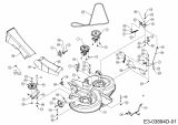 Ersatzteile Massey Ferguson Rasentraktoren MF 41-18 RH Typ: 13AJ71GN695  (2014) Mähwerk N (41/105cm)