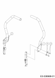 Cub Cadet Ersatzteile Zero Turn XZ1 137 17BICACW603  (2017) Lenker