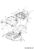 Cub Cadet Ersatzteile Motormäher mit Antrieb Wide Cut E 12AE764U603  (2017) Armaturenbrett