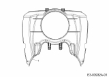 Cub Cadet Ersatzteile Gartentraktoren GT 1223 14AB13CP603  (2006) Luftführung