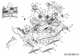 Cub Cadet Ersatzteile Zero Turn RZT 50 17WF2ACP603R  (2012) Mähwerk 50 