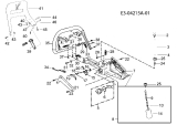 Cub Cadet Ersatzteile Motorkettensägen CC 3651 41AY65SG603  (2009) Handgriff
