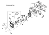 Cub Cadet Ersatzteile Motorkettensägen CC 4256 41AY656G603  (2008) Reversierstarter