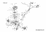 Ersatzteile MTD Motorhacke T/45-37 Typ: 21A-17MI602  (2014) Grundgerät 