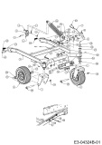 Cub Cadet Ersatzteile Zero Turn FMZ 50 17AI4BFP603  (2009) Mähwerksrahmen