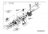 Cub Cadet Ersatzteile Rasentraktoren CC 1017 13AV91AF603  (2009) Hydrostat