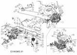 Ersatzteile Massey Ferguson Rasentraktoren MF 48-24 RD Typ: 13CI51CJ495  (2011) Fahrantrieb