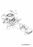 Ersatzteile MTD Rasentraktor LC 125 Typ: 13AH773C600  (2012) Motorzubehör 