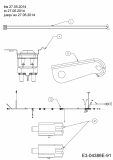 Ersatzteile MTD Rasentraktor 145/96 SD Typ: 13HM765F635  (2014) Elektroteile bis 27.05.2014 