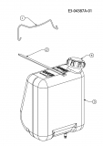 Ersatzteile MTD Rasentraktor 638 RL Typ: 13AM762F052  (2009) Tank 