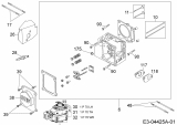 Ersatzteile MTD-Motoren Vertikal 1P70WH Typ: 752Z1P70WH  (2007) Zylinderkopf