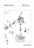 Ersatzteile MTD-Motoren Vertikal 5P65MHB Typ: 752Z5P65MHB  (2010) Rumpfmotor