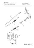 Ersatzteile MTD-Motoren Vertikal 2P70MHB Typ: 752Z2P70MHB  (2010) Regler