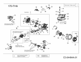 Ersatzteile MTD-Motoren Horizontal 170-THA Typ: 752Z170-THA  (2010) Motor