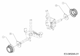 Ersatzteile Massey Ferguson Rasentraktoren MF 42-22 SD Typ: 13AF91CG695  (2010) Radkappen