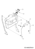 Cub Cadet Ersatzteile Rasentraktoren CC 1016 KHG 13BG93AG603  (2014) Tank