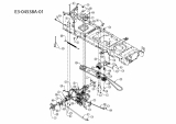 Cub Cadet Ersatzteile Rasentraktoren CC 1225 13AI92AP603  (2009) Fahrantrieb