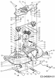 Cub Cadet Ersatzteile Rasentraktoren CC 919 HG 13HJ93AG603  (2016) Mähwerk G (42/107cm)
