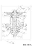 Cub Cadet Ersatzteile Zero Turn All Rounder 1050 17AI9BKP603  (2010) Messerspindel 618-04126B